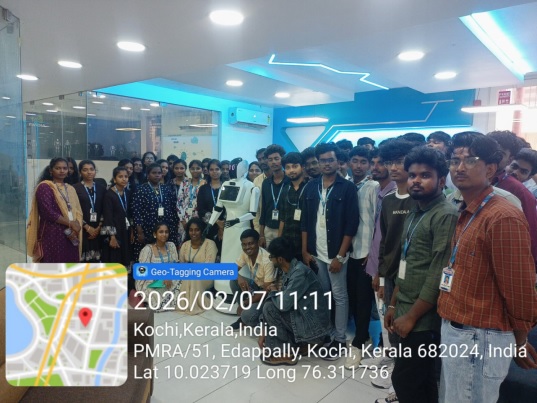 Industrial Visit to I HUB Robotics