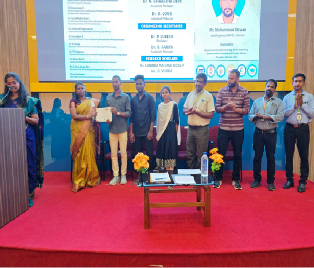 Arul M Achievement SAEC